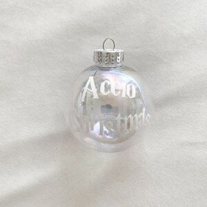 Harry Potter Iridescent Christmas Ornament
